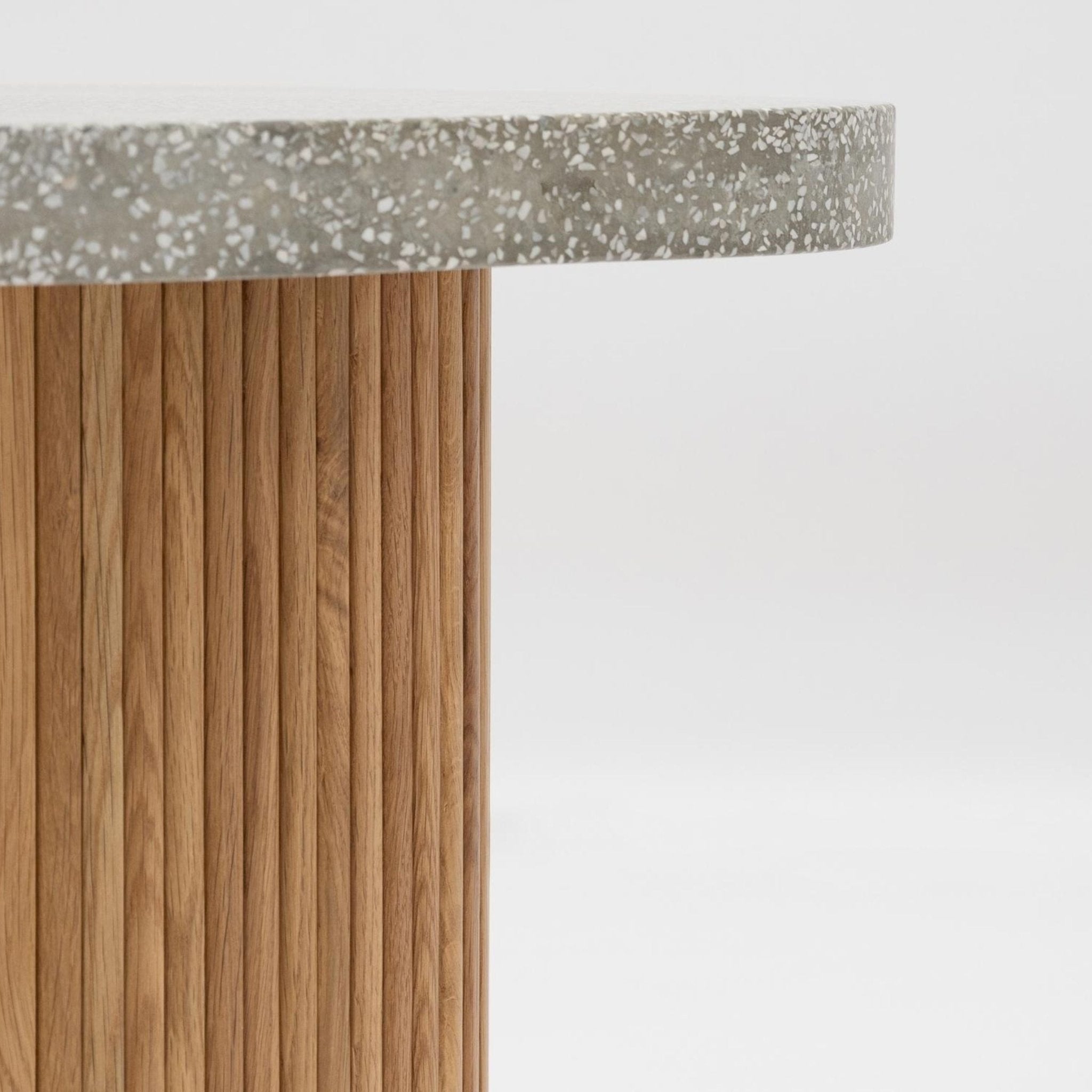 Gion Coffee Table 70 - Light Oak & Warm Grey - Loom Collection