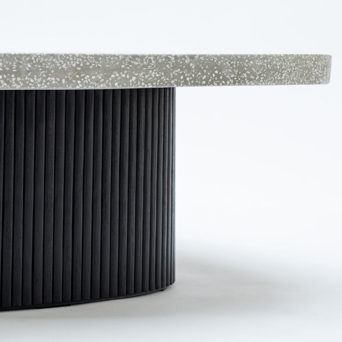 Gion Coffee Table 95 - Black Oak & Warm Grey - Coffee Tables Tolv Loom Collection Dubai