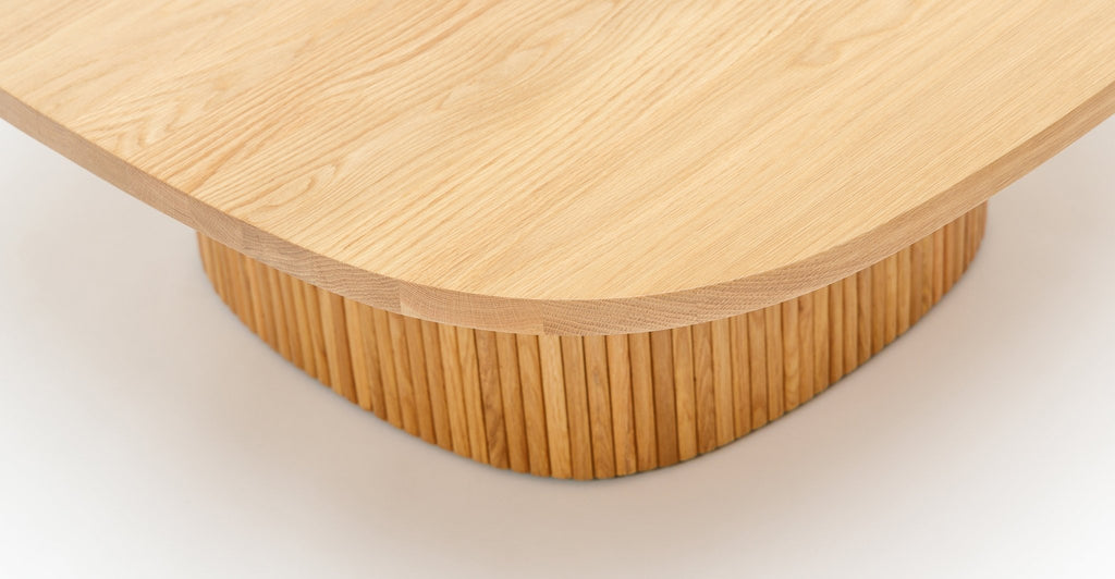 Gion Coffee Table 95 - Light Oak.