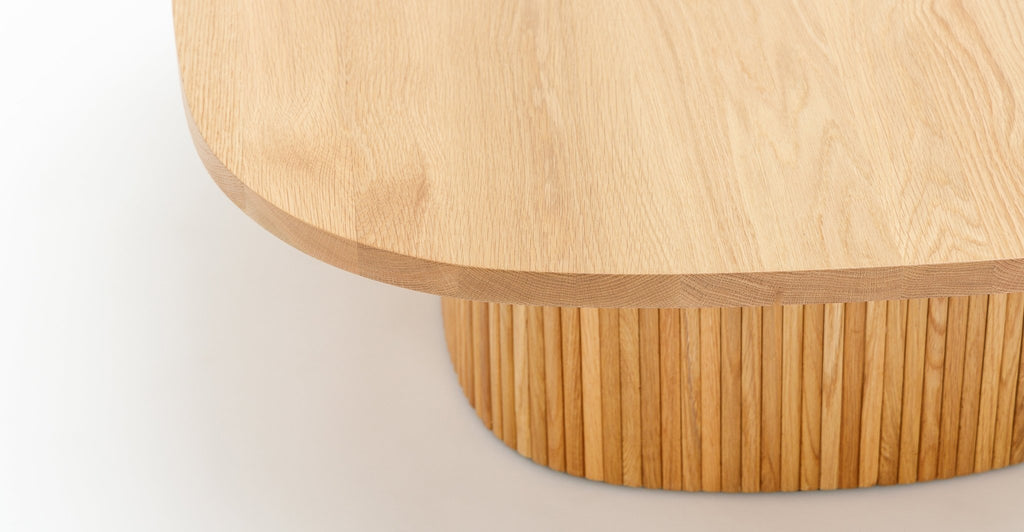 Gion Coffee Table 95 - Light Oak.