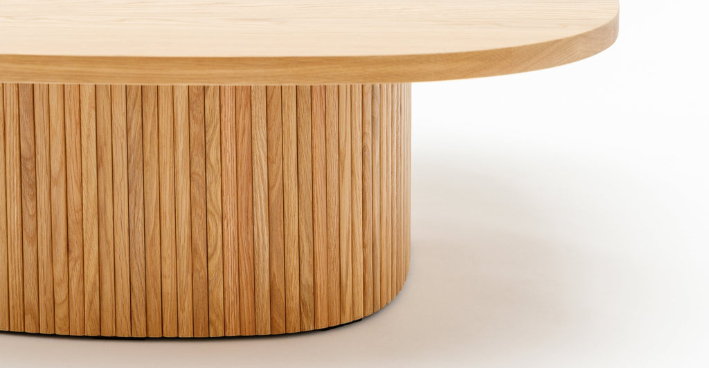 Gion Coffee Table 95 - Light Oak.