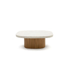 Gion Coffee Table 95 - Light Oak & Nougat - Coffee Tables Tolv Loom Collection Dubai