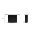 Gion Console 140 - Black & Nougat