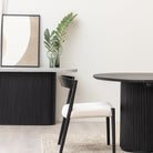 Gion Console 140 - Black & Warm Grey