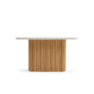 Gion Console 140 - Light Oak & Nougat