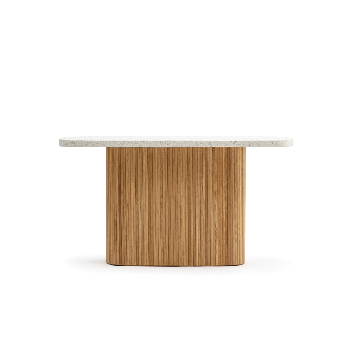 Gion Console 140 - Light Oak & Nougat