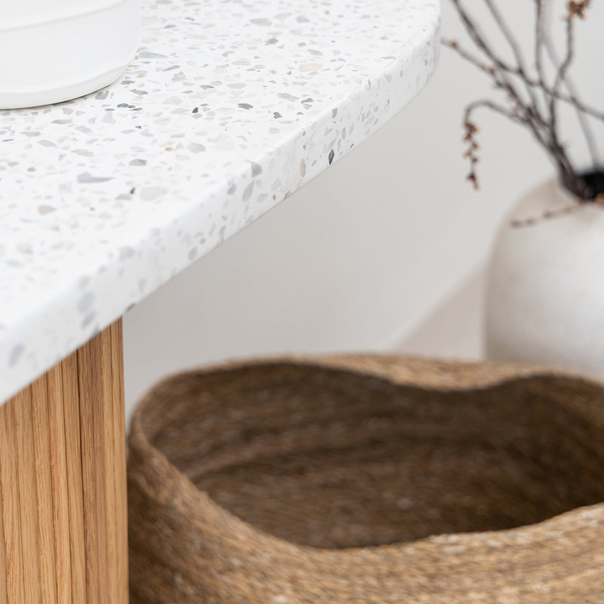 Gion Console 140 - Light Oak & Nougat