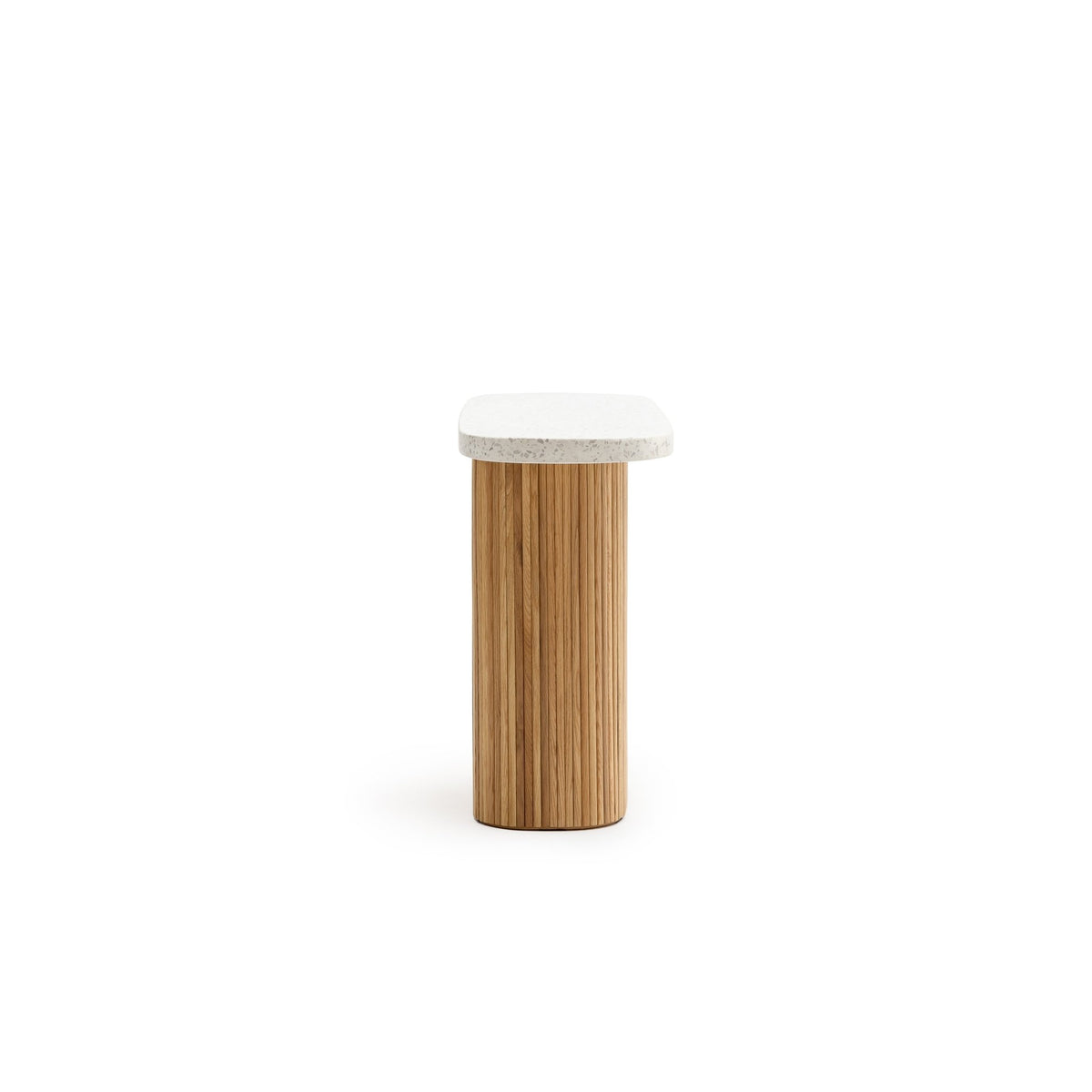 Gion Console 140 - Light Oak & Nougat