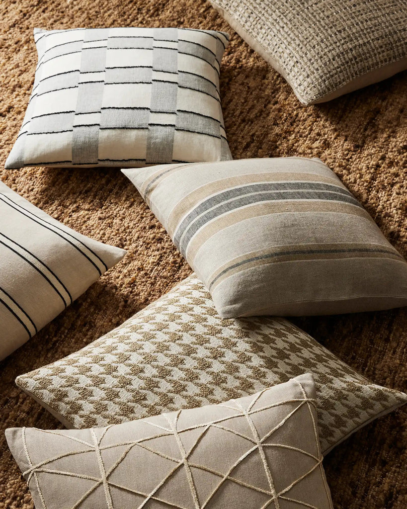 Giovanni 50Cm Cushion - Oatmeal - Loom Collection