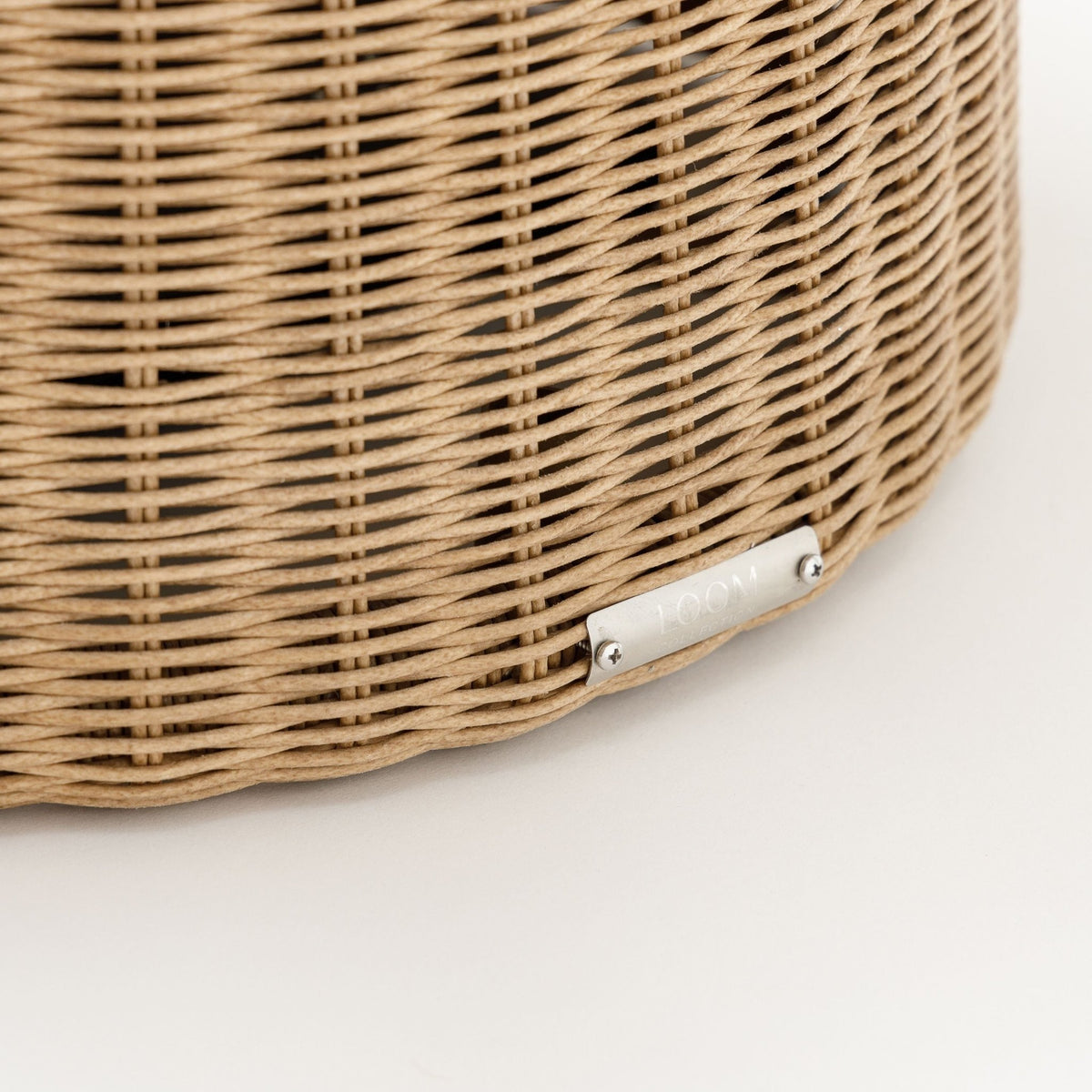 Girona Bistro Table - Aged Teak & Natural - Round Dining Tables Loom Collection Loom Collection Dubai