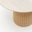 Girona Bistro Table - Aged Teak & Natural - Round Dining Tables Loom Collection Loom Collection Dubai