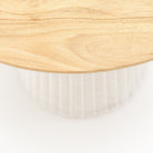 Girona Bistro Table - Honey & Chalk - Round Dining Tables Loom Collection Loom Collection Dubai