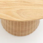 Girona Bistro Table - Honey & Natural - Round Dining Tables Loom Collection Loom Collection Dubai