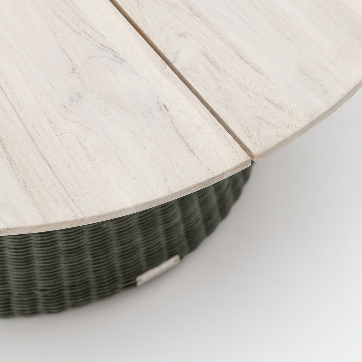 Girona Coffee Table - Aged Teak & Moss