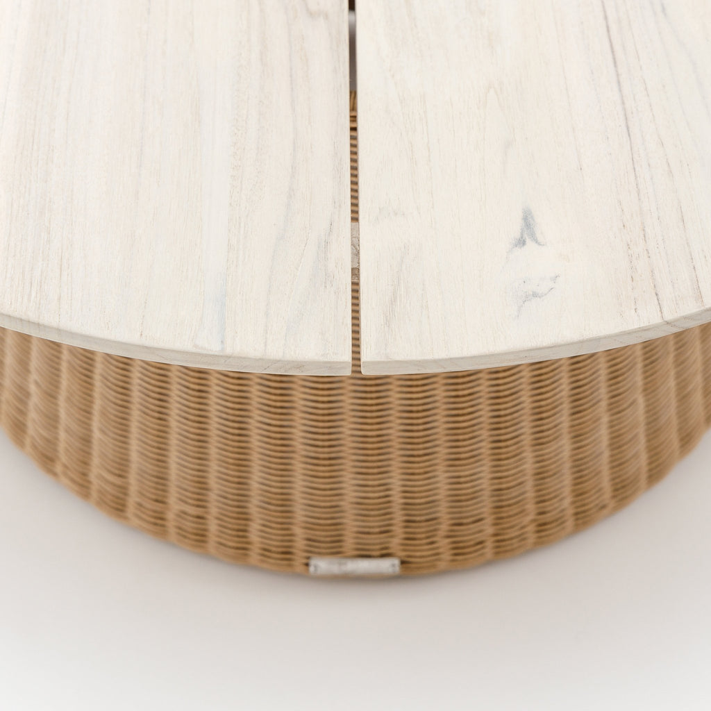 Girona Coffee Table - Aged Teak & Natural