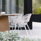 Girona Dining Table - Age Teak & Natural - Round Dining Tables Loom Collection Loom Collection Dubai