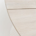 Girona Dining Table - Age Teak & Stonewhite - Round Dining Tables Loom Collection Loom Collection Dubai