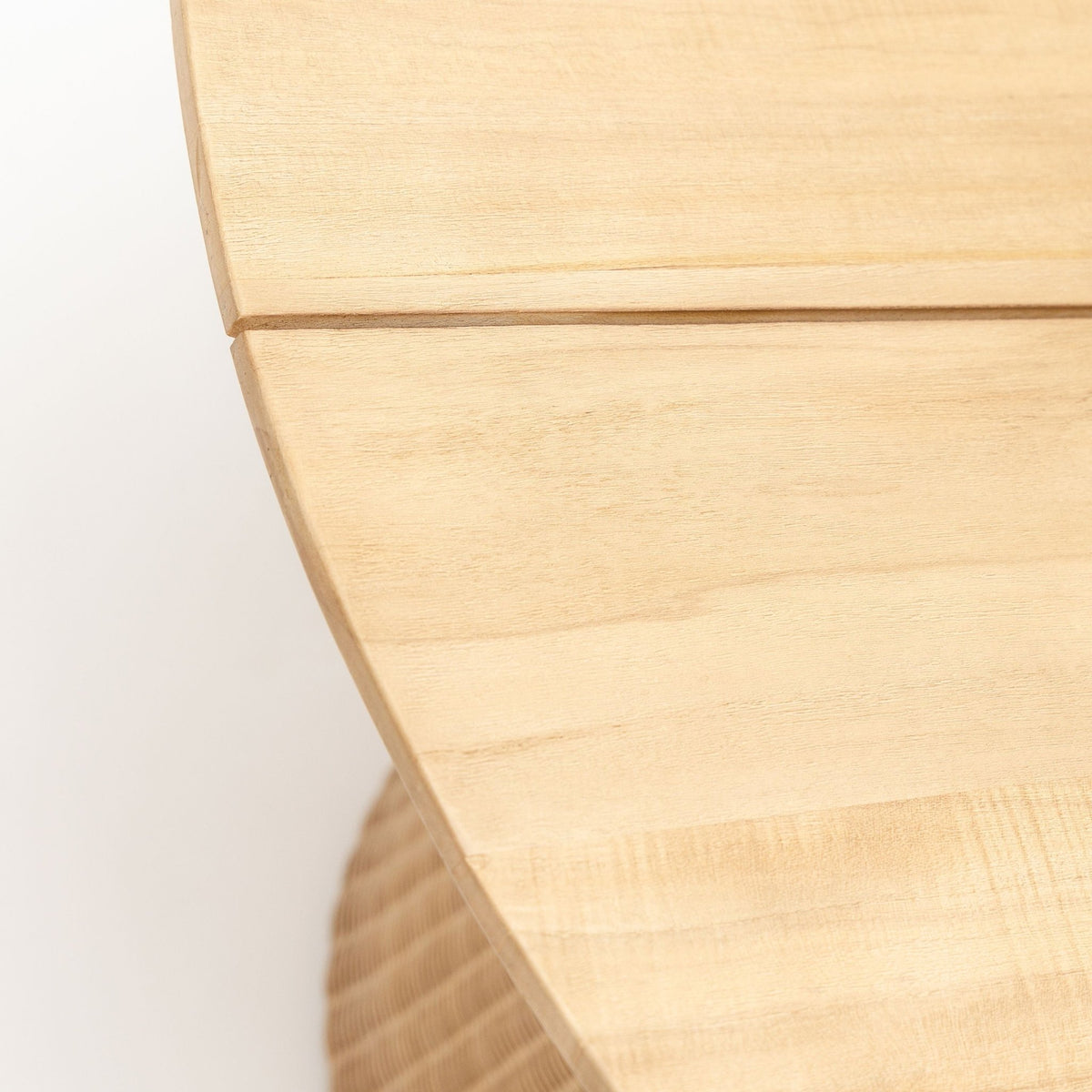 Girona Dining Table - Honey & Natural - Round Dining Tables Loom Collection Loom Collection Dubai