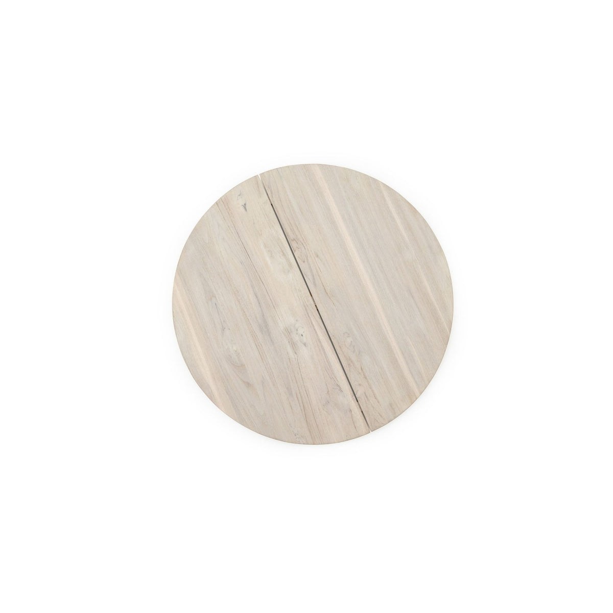 Girona Side Table - Aged Teak & Moss - Side Tables Loom Collection Loom Collection Dubai