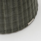 Girona Side Table - Aged Teak & Moss - Side Tables Loom Collection Loom Collection Dubai