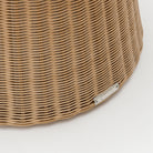 Girona Side Table - Aged Teak & Natural - Side Tables Loom Collection Loom Collection Dubai
