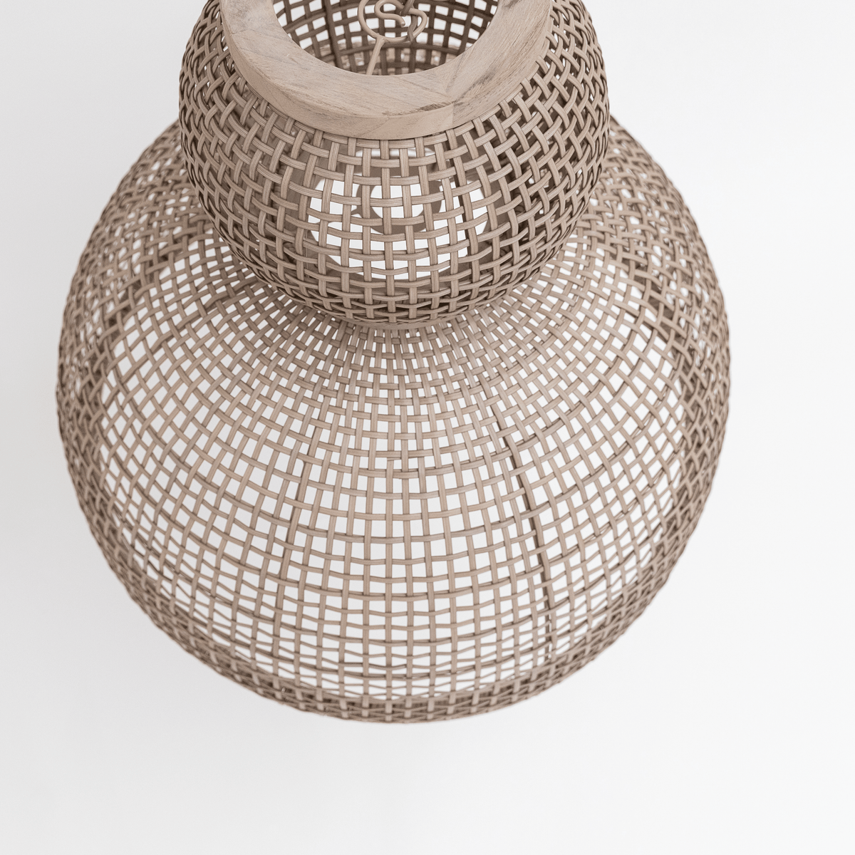 Glenn Pendant Lamp - Linen - Ceiling Lamps Loom Collection Loom Collection Dubai