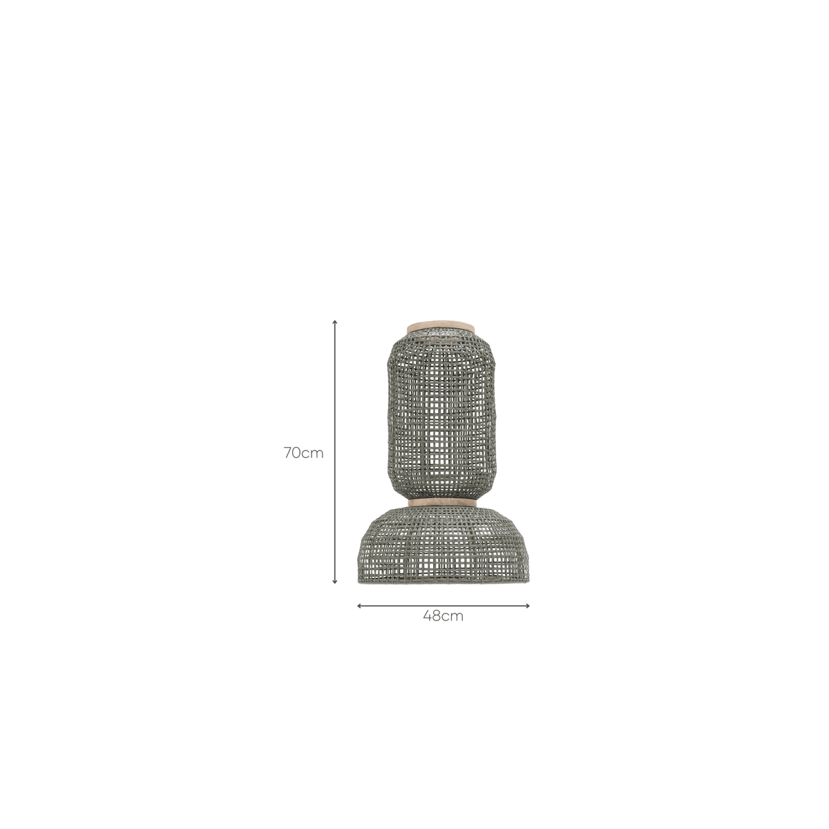 Glenn Pendant Lamp - Moss - Ceiling Lights Loom Collection Loom Collection Dubai