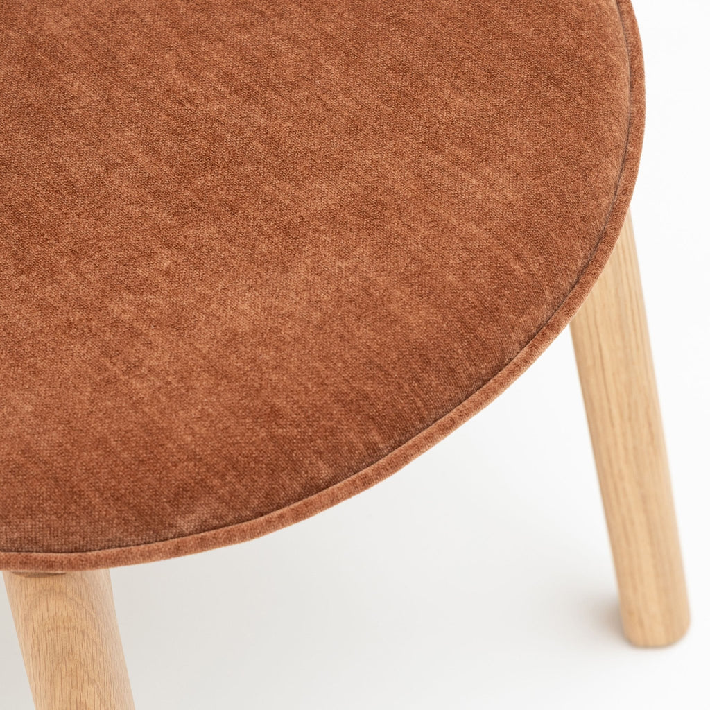Glide Chair - Light Oak & Canna Caramel - Dining Chairs Tolv Loom Collection Dubai