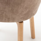 Glide Chair - Light Oak & Canna������������������