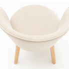 Glide Chair - Light Oak & Ecru