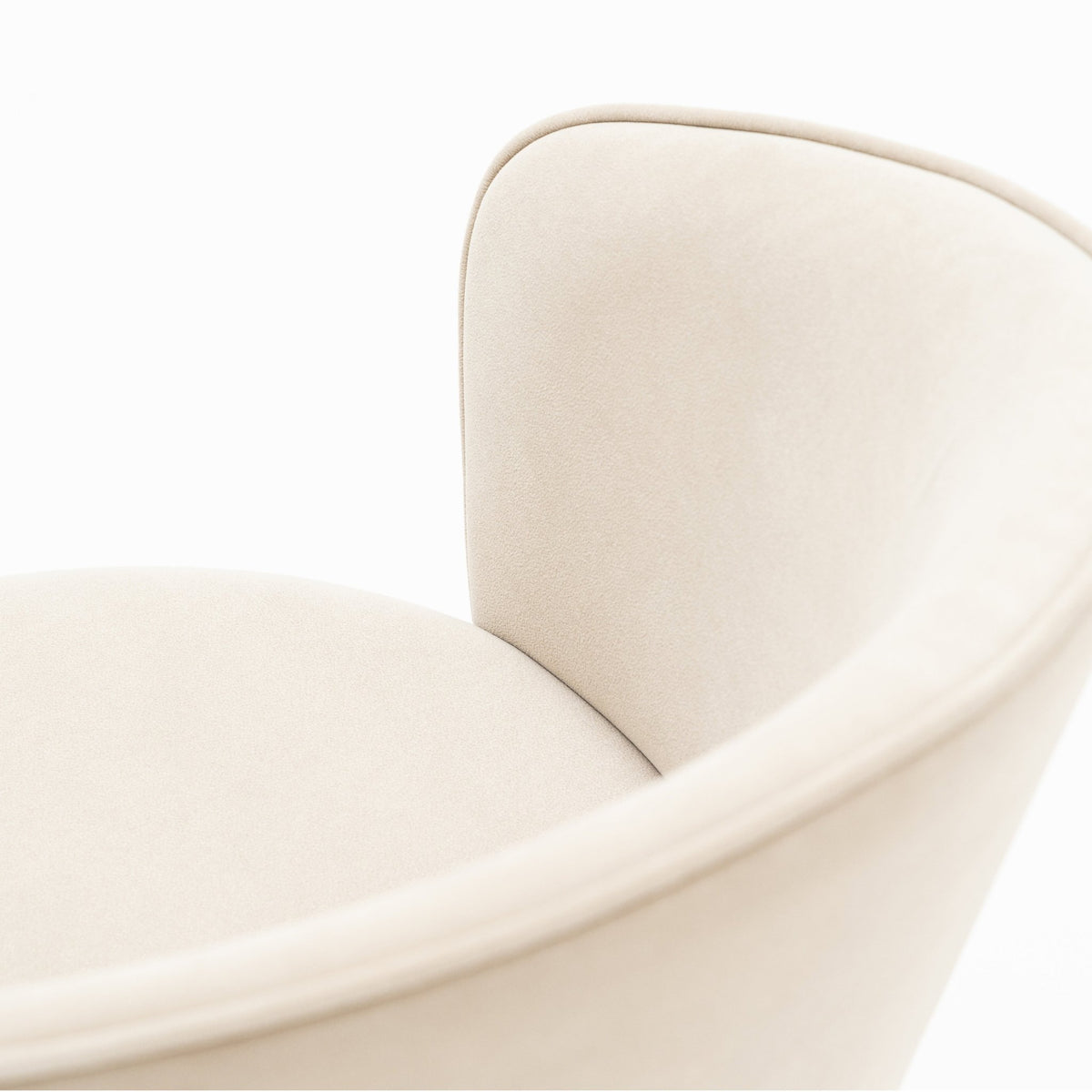 Glide Chair - Light Oak & Ecru