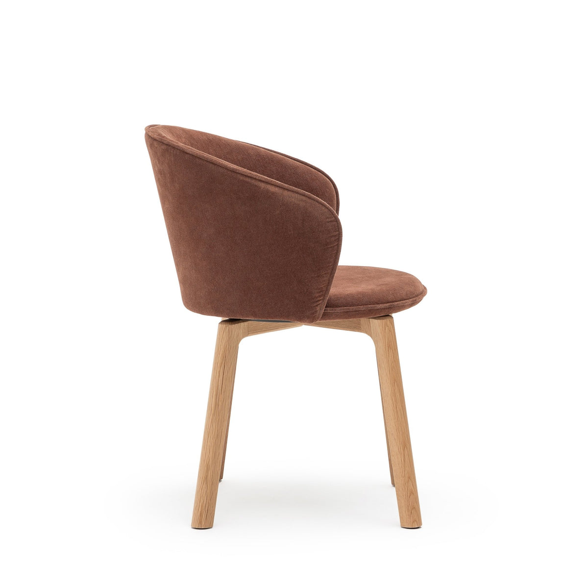 Glide Chair - Light Oak & Russet