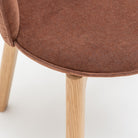 Glide Chair - Light Oak & Russet