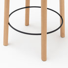 Glide Counter Chair - Light Oak & Ecru