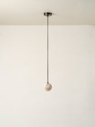 Globa - Alabaster Glass And Bronze Ceiling Pendant