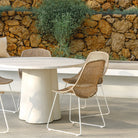 Grace Dining Chair - Stonewhite & Linen