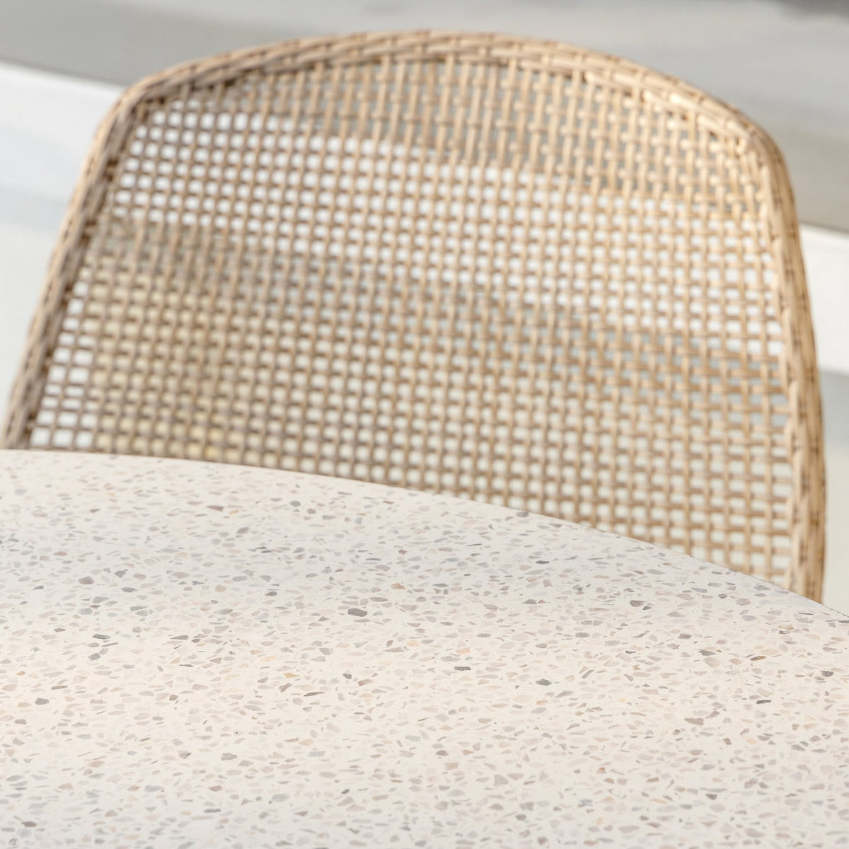 Grace Dining Chair - Stonewhite & Linen