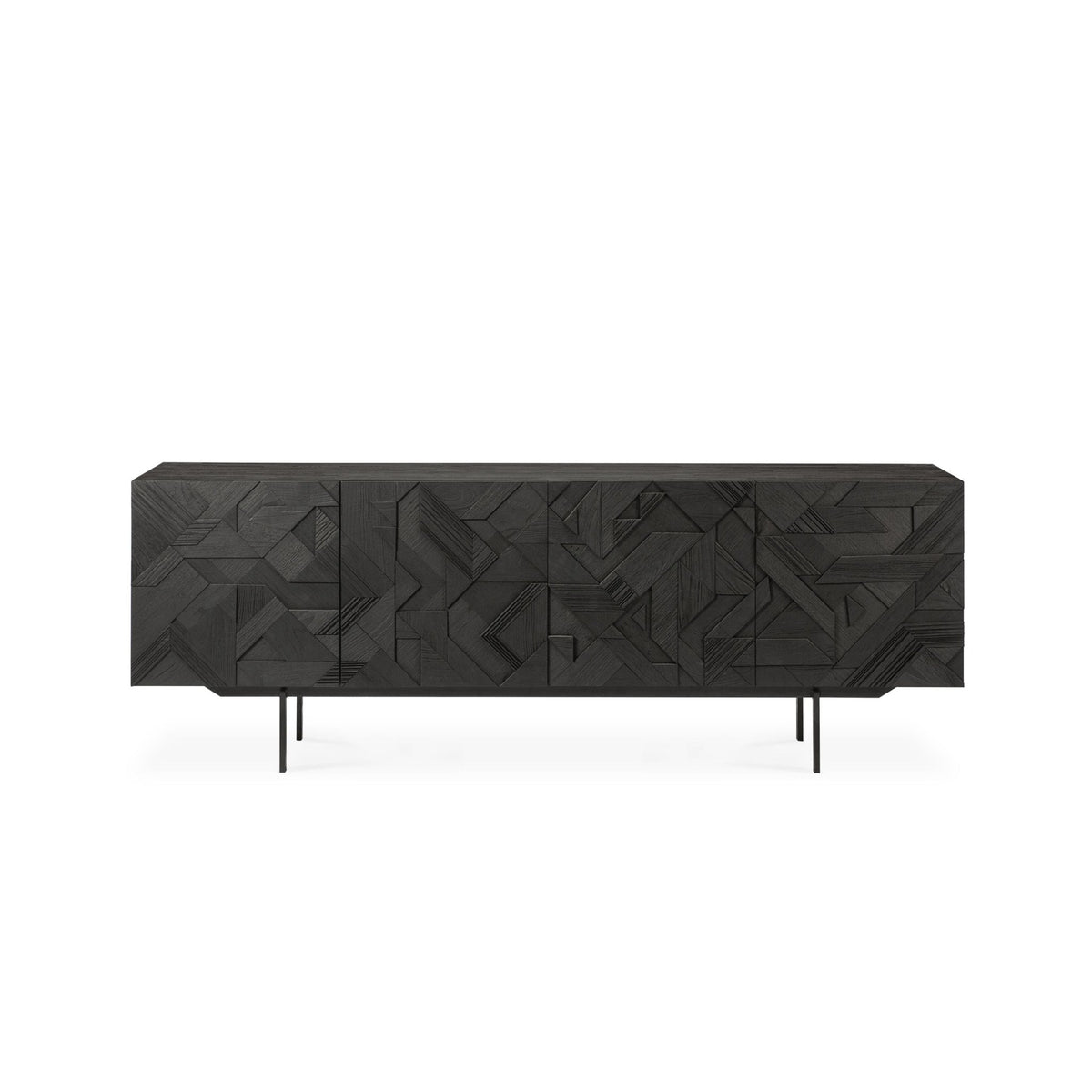 Graphic Sideboard - Buffets & Sideboards Ethnicraft Loom Collection Dubai