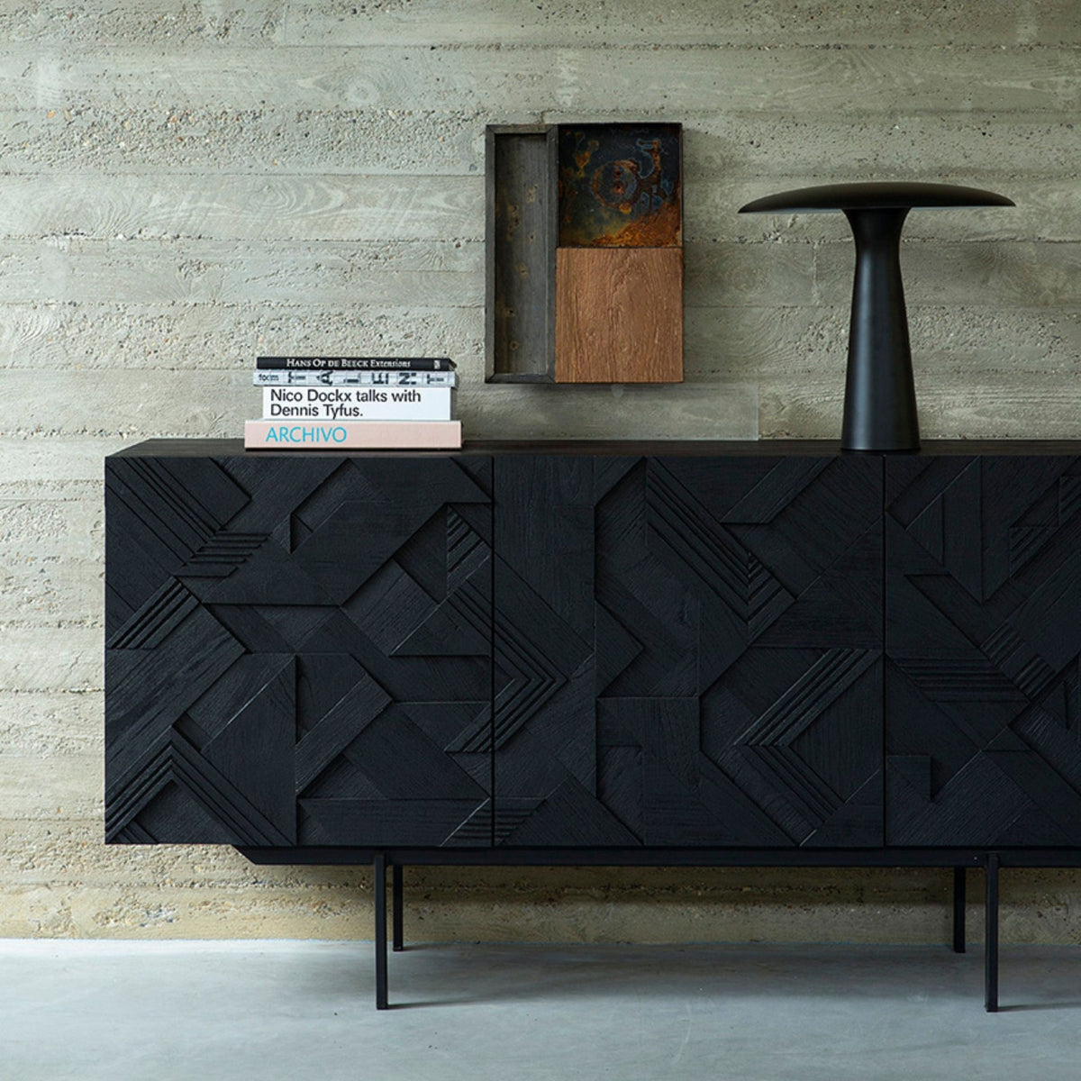 Graphic Sideboard - Buffets & Sideboards Ethnicraft Loom Collection Dubai
