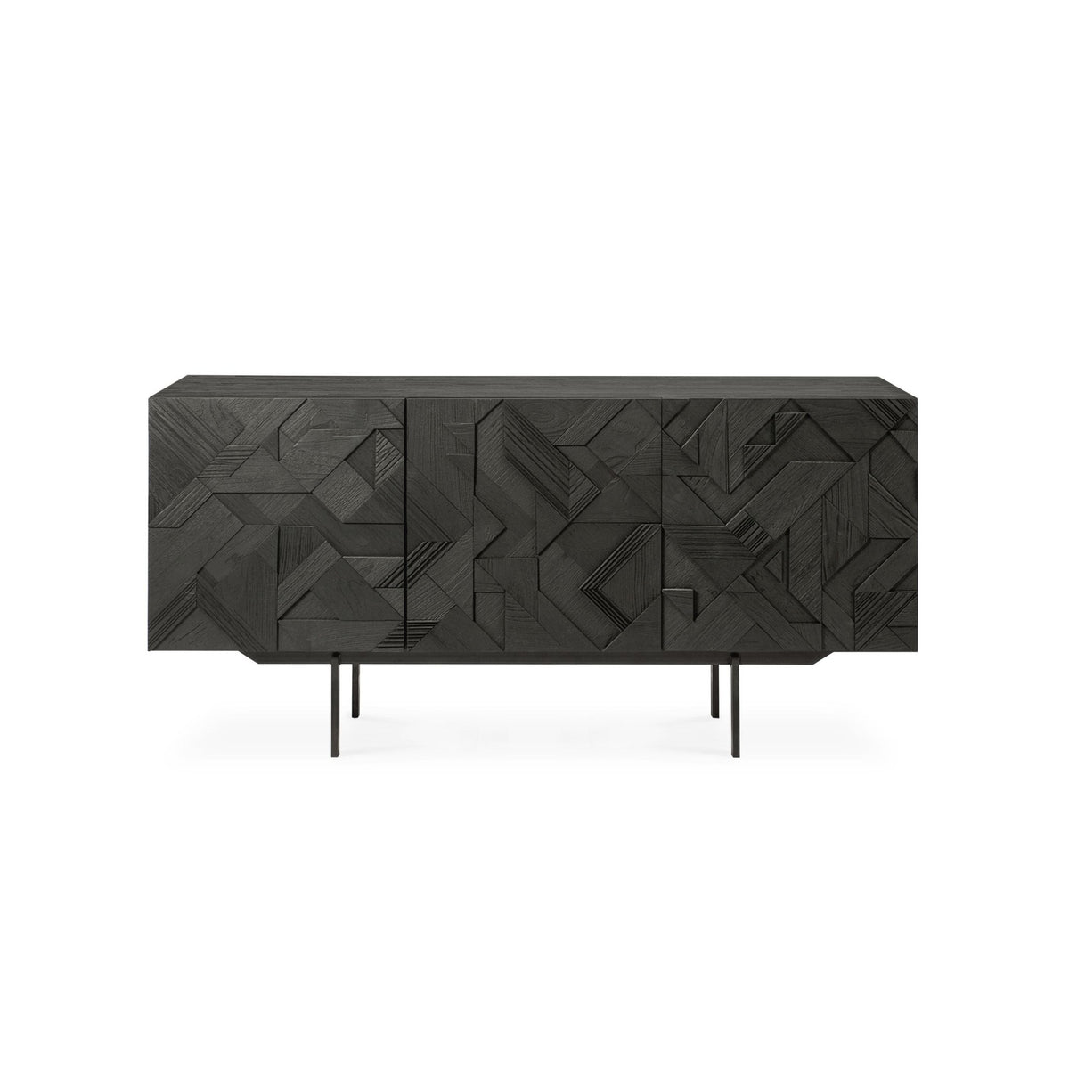 Graphic Sideboard - Buffets & Sideboards Ethnicraft Loom Collection Dubai