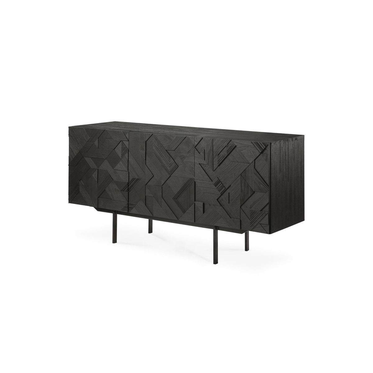 Graphic Sideboard - Buffets & Sideboards Ethnicraft Loom Collection Dubai