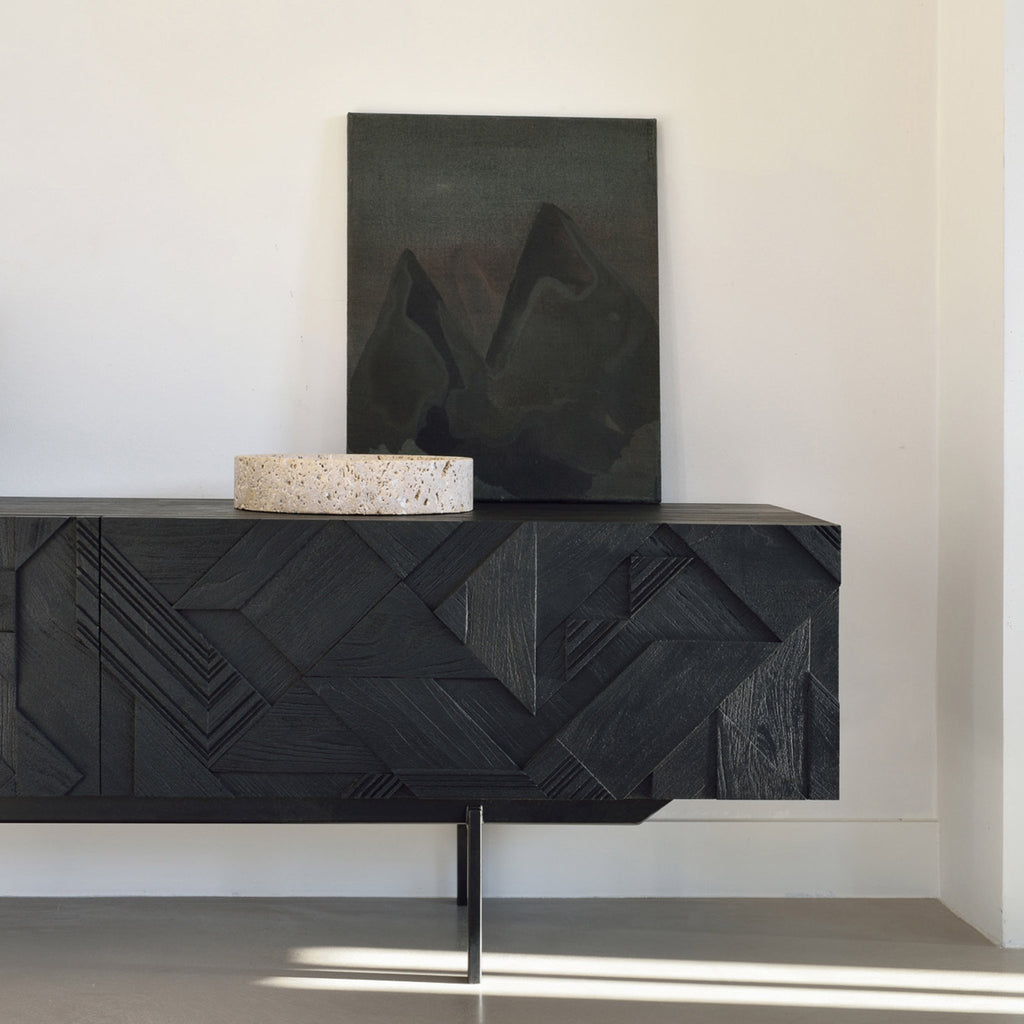 Graphic Tv Cupboard - TV and Entertainment Units Ethnicraft Loom Collection Dubai