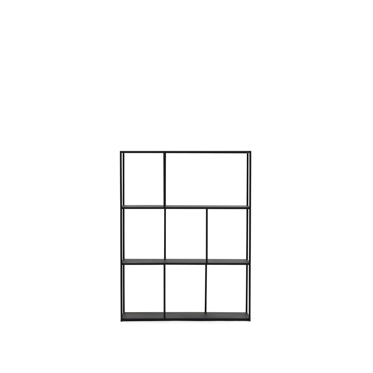 Grillo Shelf Low - Black - Shelving Loom Collection Loom Collection Dubai
