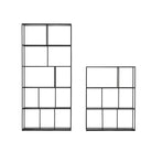 Grillo Shelf Tall - Black - Shelving Loom Collection Loom Collection Dubai
