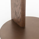 Guild Side Table - Latte Oak and Bronze - Side Tables Tolv Loom Collection Dubai
