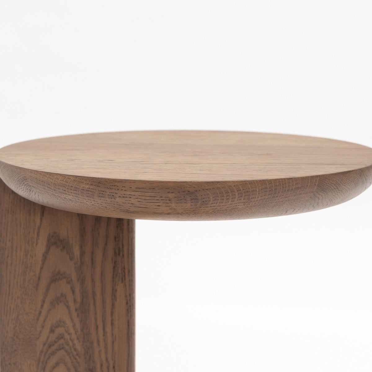 Guild Side Table - Latte Oak and Bronze - Side Tables Tolv Loom Collection Dubai
