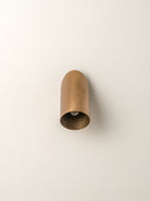 Guilla - Real Brass Angled Cylinder Wall Light