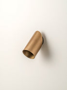 Guilla - Real Brass Angled Cylinder Wall Light