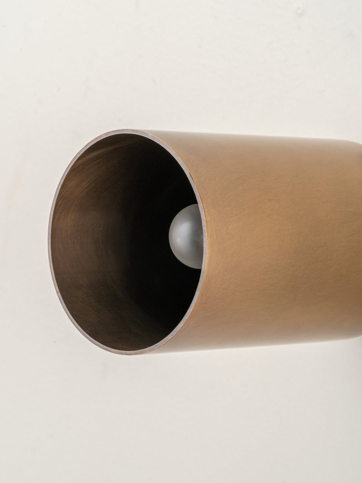 Guilla - Real Brass Cylinder Ceiling Light