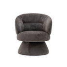 Gwen Swivel Chair - Ebony